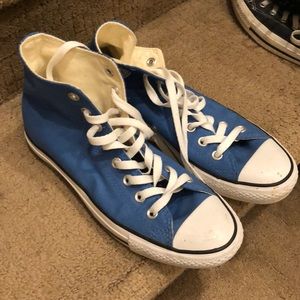 Baby blue Converse